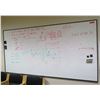 Image 1 : Dry Erase White Board Wall Mounted w/ Clips & Pens 95"x48"