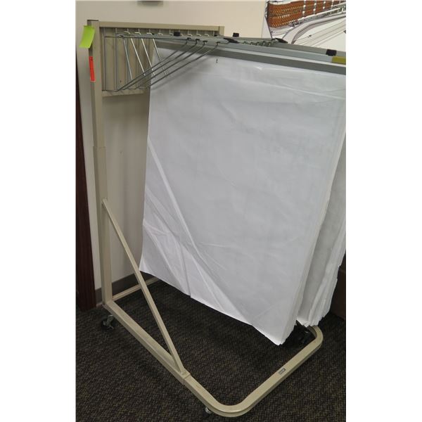 Mayline Metal Rack for 12 Easel Paper Pads w/ Metal Top (Some paper included)