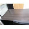 Image 3 : Wooden Table Desk 60"x30" w/ Stationary Upholstered Armchair