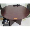 Image 1 : Round Wooden Table 42" Diameter x 29"H