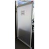 Image 1 : Frosted Room Divider w/ Side Wall Mount 42"x76"H