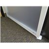 Image 2 : Frosted Room Divider w/ Side Wall Mount 42"x76"H