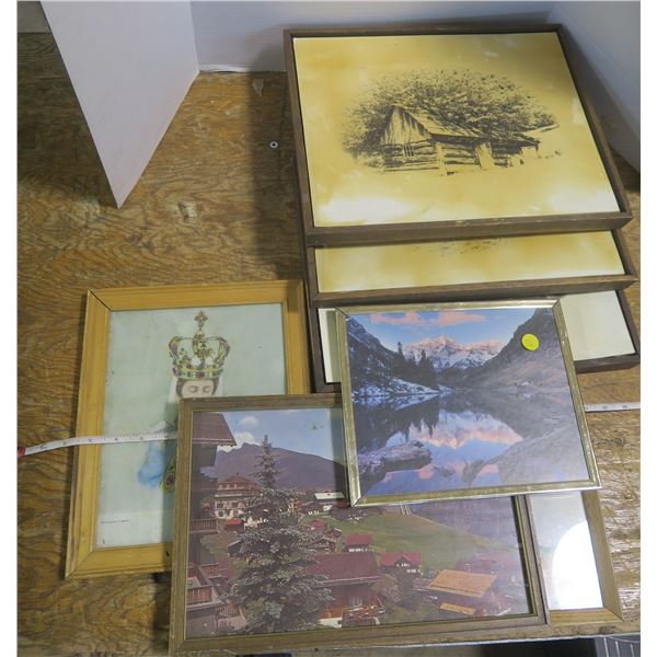 Lot of Picture Frames