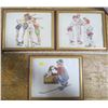 Image 1 : 3 x Norman Rockwell Framed Pictures