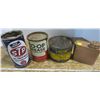 Image 1 : Grease + Oil Tins