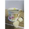 Image 1 : Vintage Floral Shaving Mug