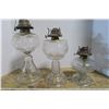 Image 2 : 3 x Coal Oil Lanterns - Bases Only