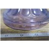 Image 2 : Purple Glass Coal Oil Lamp - Base Only