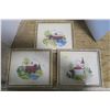 Image 1 : 3 x Framed Cross-Stitch Pictures