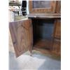 Image 10 : China Cabinet, Glass Doors and Shelves, Approx. 52 X 16 X 80
