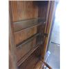 Image 5 : China Cabinet, Glass Doors and Shelves, Approx. 52 X 16 X 80