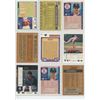 Image 12 : 9 Sheets of Baseball Cards - All Are Rose, Griffey Jr., Clemens, Henderson or Bonds
