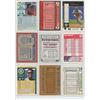 Image 8 : 9 Sheets of Baseball Cards - All Are Rose, Griffey Jr., Clemens, Henderson or Bonds