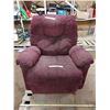 Image 1 : Red Reclining Chair