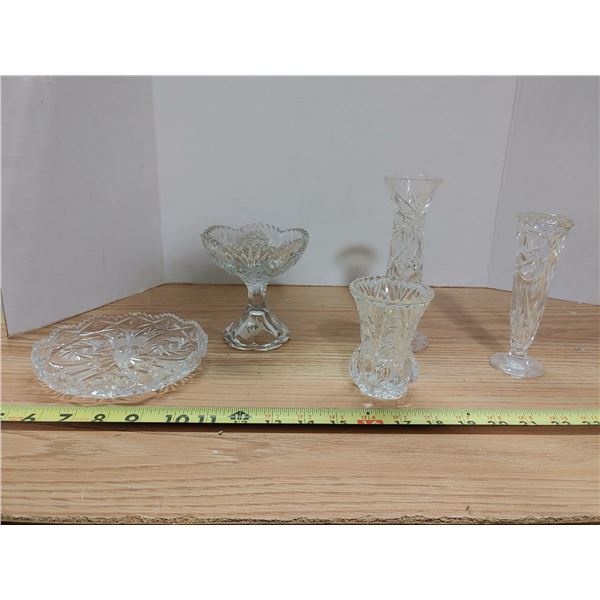 Crystal Vases / Dishes