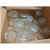 Image 2 : Box of Misc., Items, Quartz Clock, Candle Holders, ETC