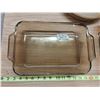 Image 2 : 2 Anchor Tinted Baking Dishes W/ Pampered Chef Heritage Quiche Pan