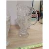 Image 4 : Crystal Pitcher and Punch Set W/ 2 Vases