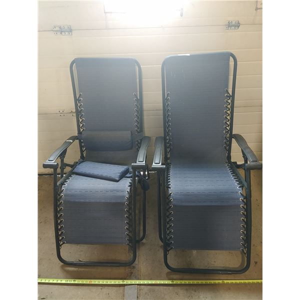 2 Lawn Chair Loungers