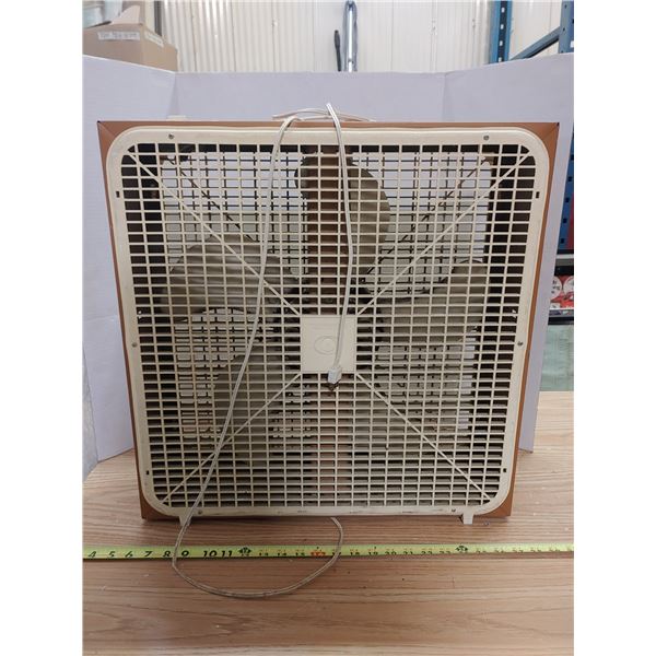 Large Vintage Box Fan