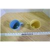 Image 2 : 2pc. - Ceramic Mug Set - Yellow/Blue