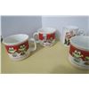 Image 5 : Lot of: Campbells Soup Mugs, Norman Rockwell Souvenir Cups, Avon Bowl, Etc.
