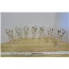 Image 1 : 7 Vintage Pilsner Glasses