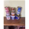 Image 1 : 9 Collectors Tins Honey, Syrup, Jam, Etc.