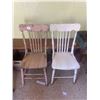 Image 1 : 2 Painted Kitchen Chairs