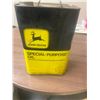 Image 1 : John Deere 2 Gallon Oil Tin
