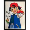 Image 1 : VERONICA TAYLOR "ASH" SIGNED POKEMON 8X10 PHOTO (RA COA)