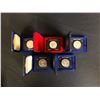 Image 1 : CANADIAN SILVER DOLLAR LOT WITH CASES