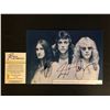 Image 2 : RUSH BAND SIGNED 8 X 10 (RA COA)