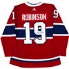 Image 1 : LARRY ROBINSON SIGNED MONTREAL CANADIANS ADIDAS PRO JERSER (FROZEN POND COA)