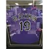 Image 1 : CHARLIE BLACKMON SIGNED AND CUSTOM FRAMED COLORADO ROCKIES JERSEY (FANATICS COA)