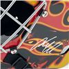 Image 2 : JACOB MARKSTROM SIGNED CLAGARY FLAMES FULL SIZE GOALIE MASK (FROZEN POND COA)