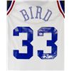 Image 2 : LARRY BIRD SIGNED DETROIT ALL STAR GAME BASKETBALL JERSEY ( BECKETT COA)