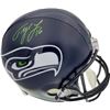 Image 1 : TYLER LOCKETT SIGNED SEATTLE SEAHAWKS FULL SIZE HELMET (BECKETT COA)