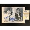 Image 2 : CARRIE FISHER, MARK HAMILL AND HARRISON FORD SIGNED 8 X 10 (RA COA)