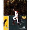Image 2 : MIKE TROUT SIGNED AND CUSTOM FRAMED DISPLAY (FANATICS AND BECKETT COA)