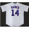 Image 1 : ERNIE BANKS SIGNED CHICAGO CUBS BASEBALL JERSEY (BECKETT COA)