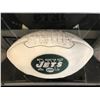 Image 1 : JOE NAMATH SIGNED NY JETS FOOTBALL IN DISPLAY CASE (GLOBAL COA)