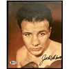 Image 1 : JACK LA MOTTA SIGNED BOXING 8 X 10 (BECKETT COA)