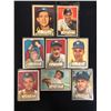 Image 1 : 1952 TOPPS BASEBALL CARD LOT