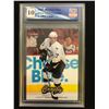 Image 1 : 2005-06 FLEER ULTRA SIDNEY CROSBY ROOKIE CARD (GCG 10)