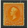 Image 1 : U.S.Scott 229 F-VF OG H 90c Orange Perry