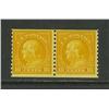 Image 1 : U.S.Scott 497 F-VF OG NH Franklin Line Pair
