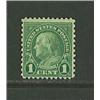 Image 1 : U.S. Scott 578 Fine+ OG NH Perf 11x10 Franklin