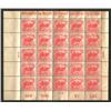 Image 1 : U.S.Scott 630 White Plains Sheet F-VF OG NH