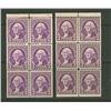 Image 1 : U.S. Scott 720b Pair of Booklet Panes NH